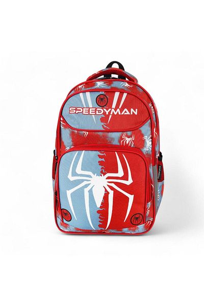 Baginn Geantă pentru școală primară Set de 3 cutie de prânz cu termos Suport stilou 42*30 cm Geantă primară pentru bărbați