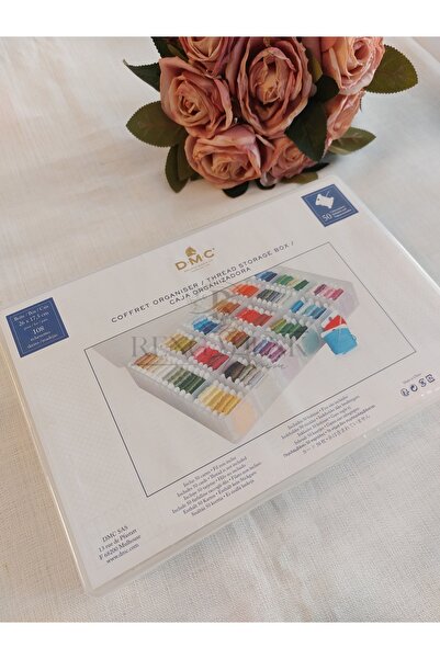 Rengahenk Tasarım DMC Muline İplik Saklama Kutusu