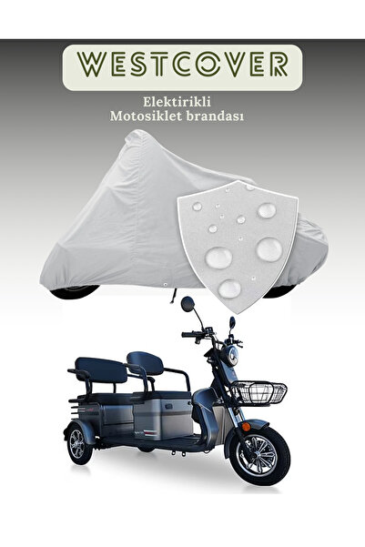 WestCover MOTOLUX Fayton Fx11 3 Tekerlekli Elektrikli Koruma Örtüsü Brandası Lüx Kalite