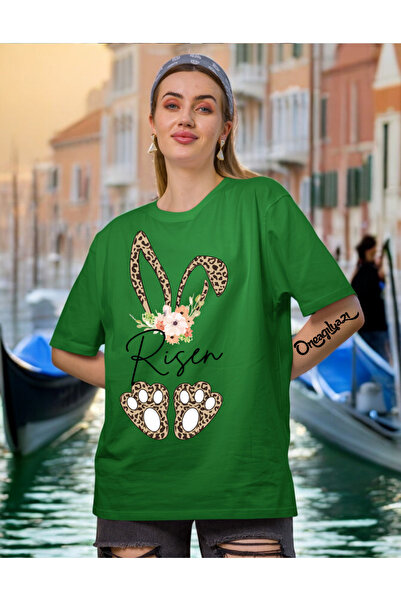 oneagılyazı Tricou supradimensionat pentru femei Rabbit Risen