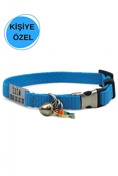 CARAMELOS İsimli Kedi Tasması, isimlikli Kedi Tasması, Kedi Künyesi, Sallanma...