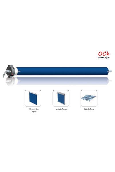 ock concept Cuppon CM59E-140/10 ELEKTRONİK ALICILI PERGOLA TENTE TÜP MOTOR