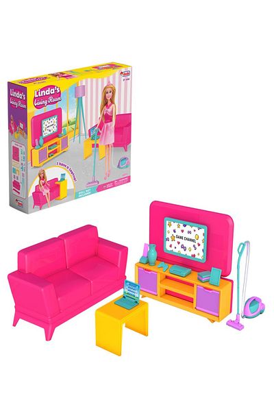 a v d a Linda's Living Room Toy House Set