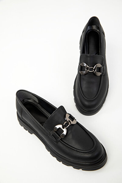 SOHO Siyah Kadın Loafer Ayakkabı 20208