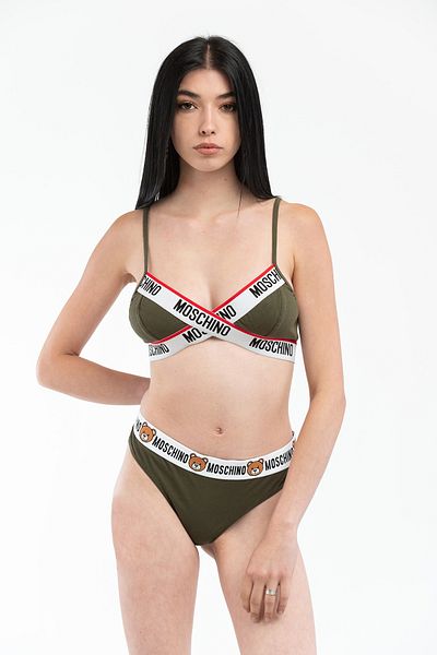 Love Moschino Zöld melltartó nőknek és lányoknak