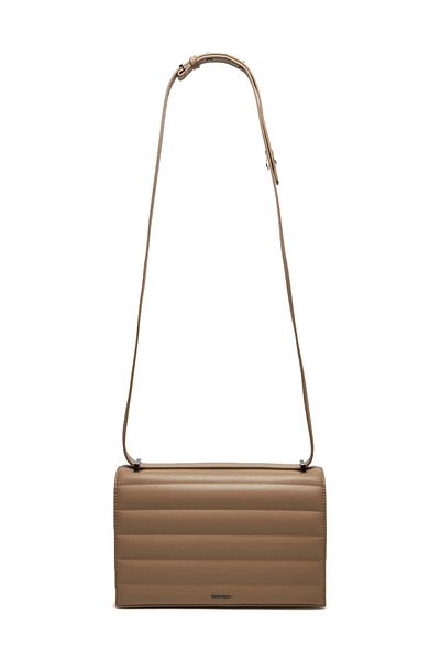 Calvin Klein Beige Women's Cross Shoulder Bag - K60k 612117 Pa6