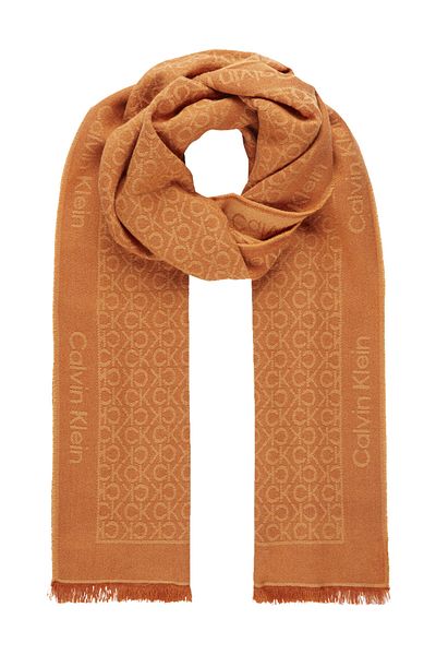 Calvin Klein Jacquard-Mono-Gramm-Schal – 40 x 180