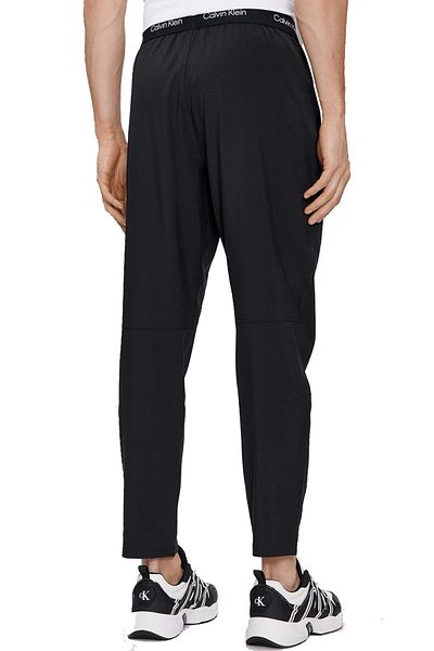 Calvin Klein Calvin Klein Letter Μαύρο λουράκι μέσης - Ανδρικά, λαιμόκοψη, λωρίδα λογότυπου σε ραφές