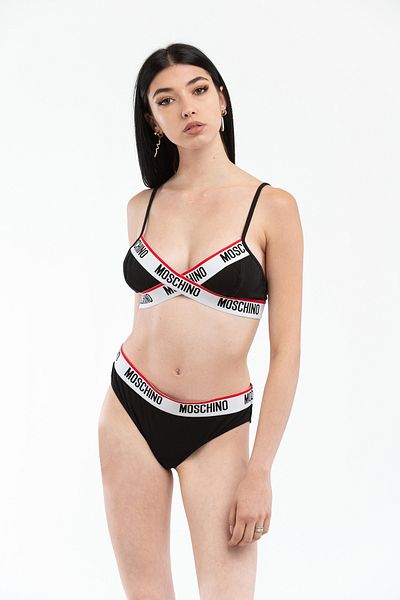 Love Moschino Černá podprsenka pro ženy a dívky