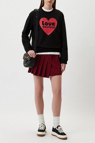 Love Moschino Black Sweatshirt for Women and Girls