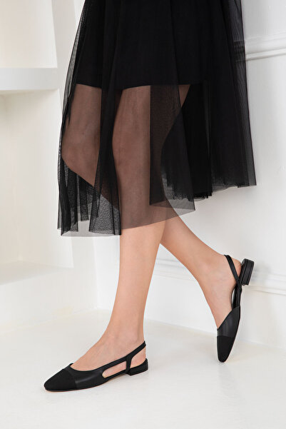 SOHO Baleriny damskie czarne 20241