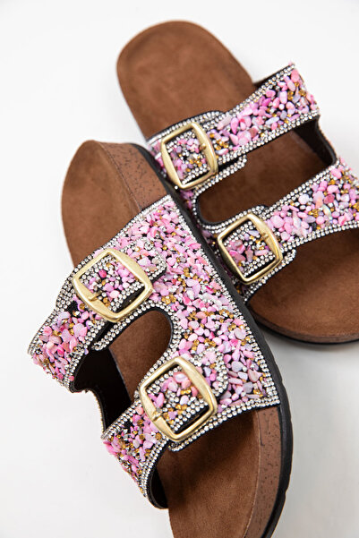 SOHO Ροζ γυναικείες παντόφλες 20248