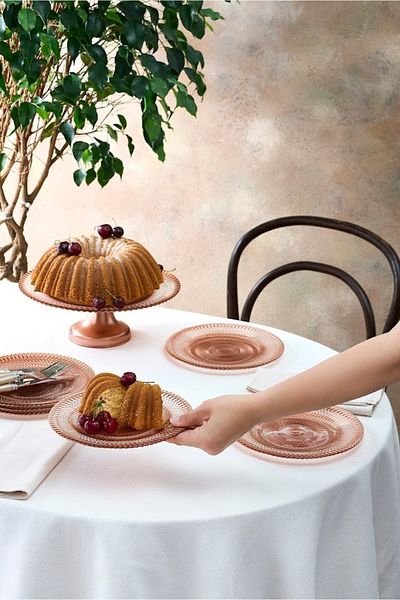 Karaca Cortez 7 Piece - Cake and Dessert Set