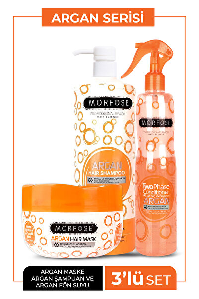 Morfose Canlılık Verici Saç Bakım Seti - Boyalı Saçlar