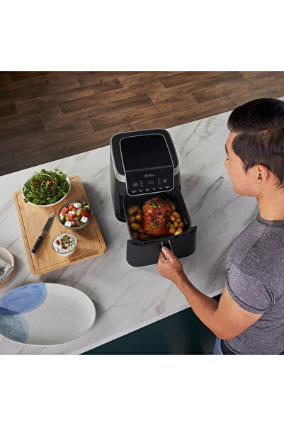 NINJA Air Fryer Max Pro 6.2L, Sıcak Hava Fritözü - AF180EU - Shark Ninja