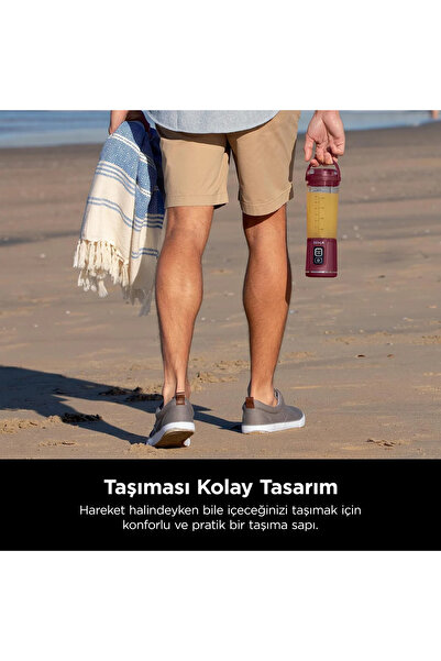 NINJA Blast™ Taşınabilir Blender – Kırmızı - Shark Ninja