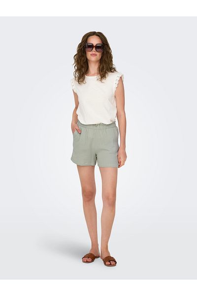 JDY Paperbag Shorts JDYTHEIS Mid Waist Regular Fit Paperbag Shorts