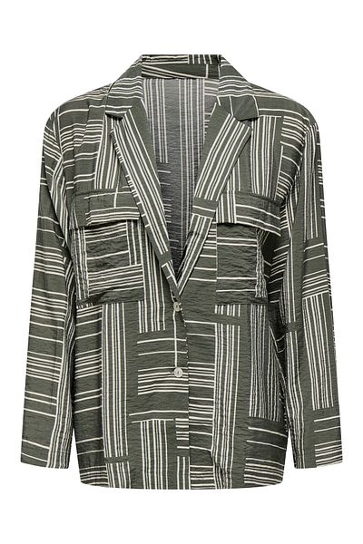 JDY Jdytroya Life - Wvn Dia Model L/S Cut Comfortable Shirt