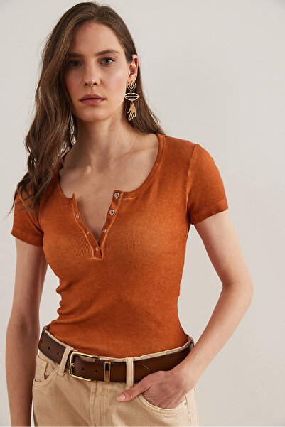 Olalook Dámská košilková halenka se zapínáním na zapínání BLZ- 19000171