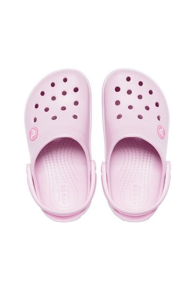 Crocs Ballerina Pink Children's Slippers - Crocband Clog K, 207006 -6Gd