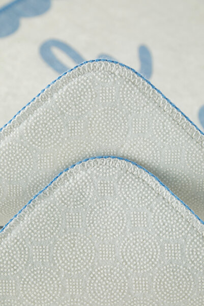 TRENDYOLMİLLA HOME Set of 2 Printed Non-Slip Base Bath Mat Tphss25Bps00006