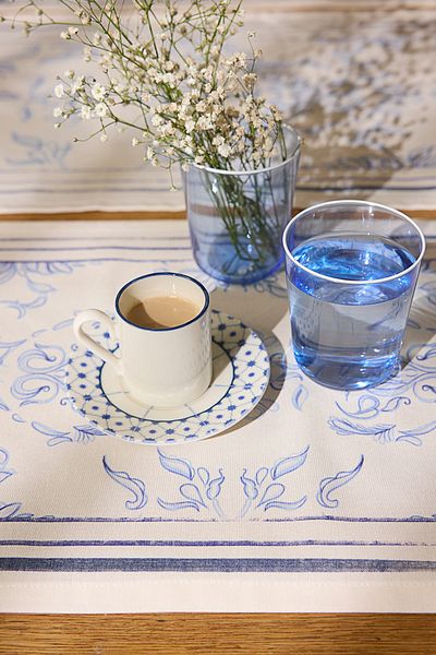Trendyol Collection White-Blue Set of 2 Coffee Cups