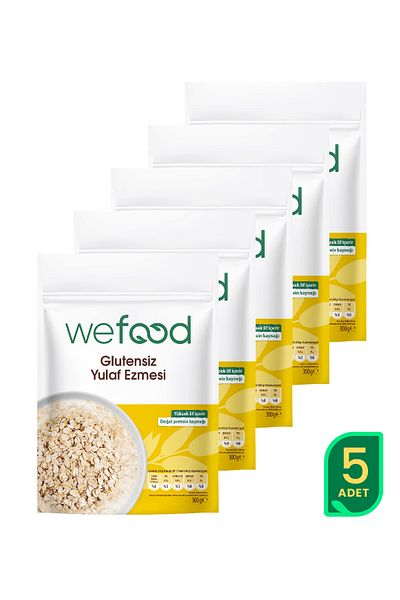 Wefood Gluten-Free Oatmeal 300 gr 5 pcs