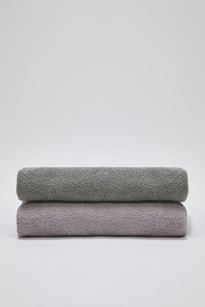 Trendyol Collection Zestaw ręczników kąpielowych 2-częściowy 70x140cm TPHSS25HVL00004