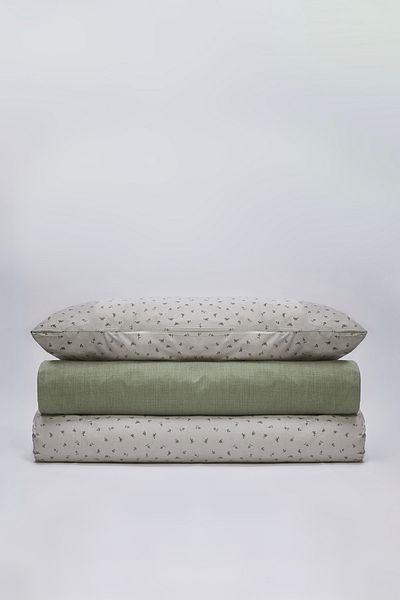Trendyol Collection Wielokolorowy 100% bawełniany zestaw poszewek na kołdrę Premium Single 160X220 cm Tphss25Tkn00005