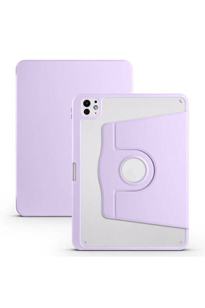 Ummeslem غطاء حماية لجهاز iPad Pro 11 2024 متوافق مع حافظة الكمبيوتر اللوحي م...