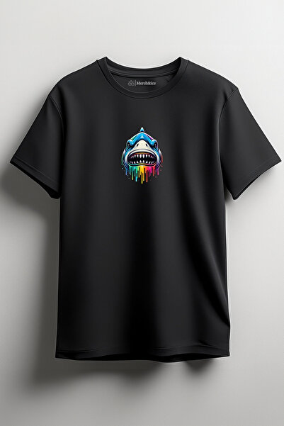 Merch&ice Šareni ajkula Štampano unisex T-shirt