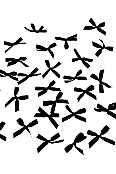 kidspartim زخرفة بالون القوس الأسود 20 قطعة