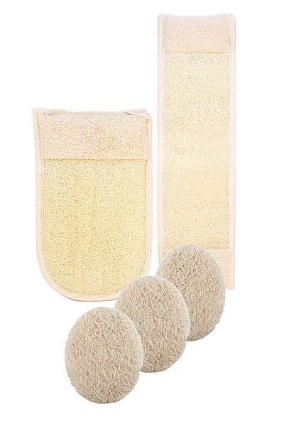 Kifi Natural Pumpkin Pouch Set 5 Pieces
