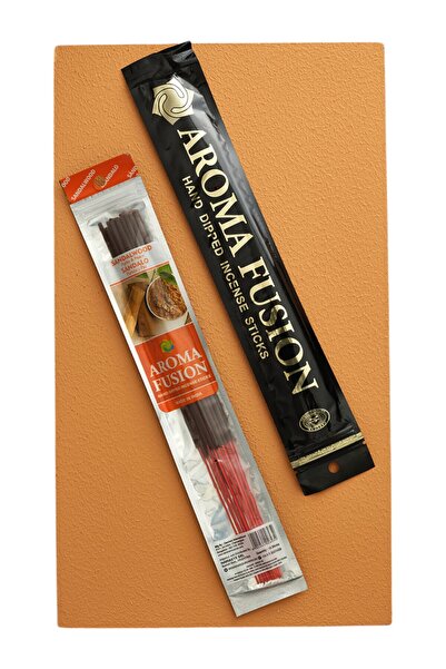 NAHAMİS TRADE 15 ' li Aroma Fusion Sandal Wood  Çubuk Vegan Tütsü 28 cm