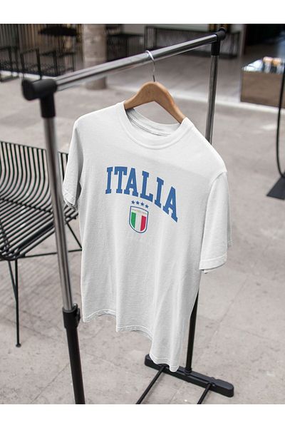 YOHO SPORT Tricou oversize imprimat Italia