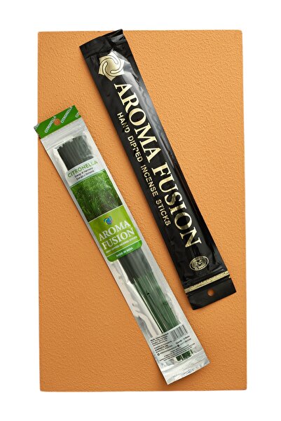 NAHAMİS TRADE 15 ' li Aroma Fusion Citronella ( çimen ) Çubuk Vegan Tütsü 28 cm