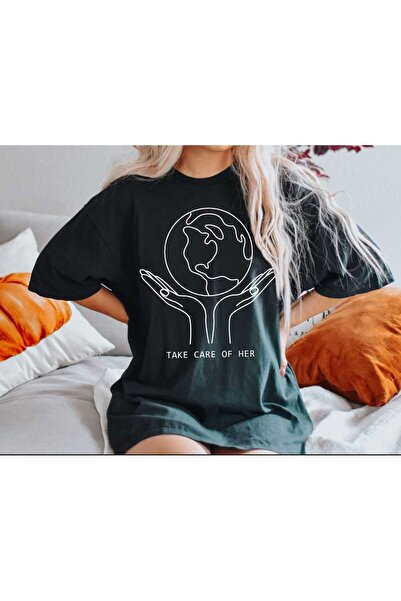 JENOLAN Svetski Štampano Oversize kroj Ležerni dečko T-shirt