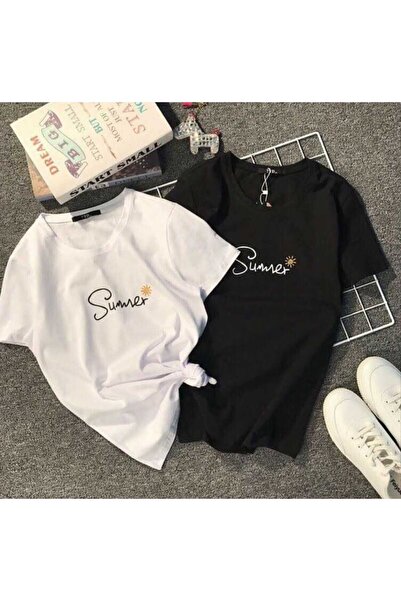 WOODROFFE 2Li Ljeto Štampano Oversize kroj Ležerni dečko T-shirt