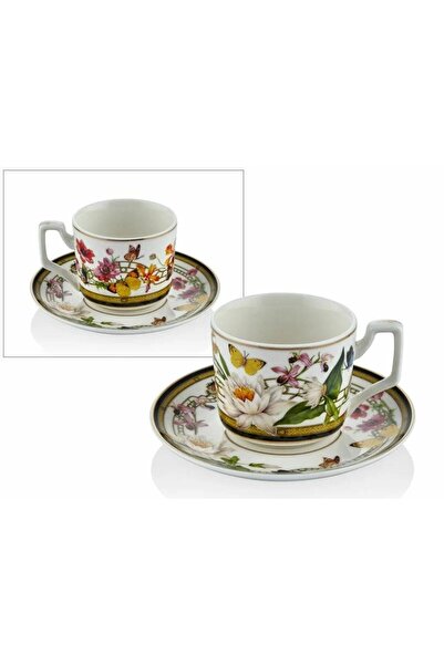 Joy Carmen طقم فناجين قهوة مكون من 6 قطع من Muse Garden 1BSF-1901MG