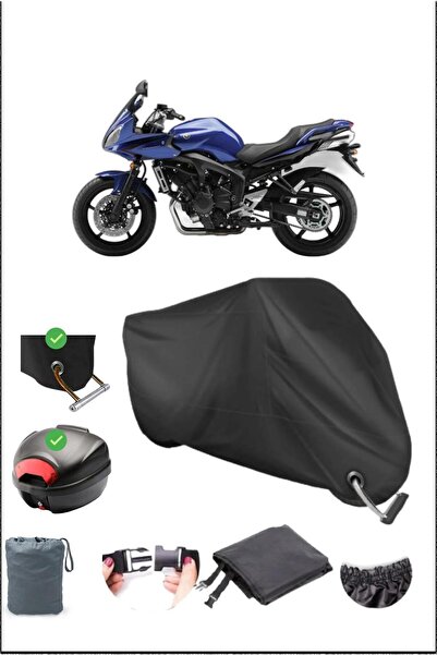 Breen أسود YAMAHA FZ6 FAZER حقيبة خلفية متوافقة مع قماش القنب المقاوم للماء (...