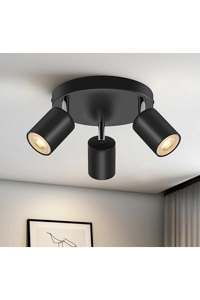 demet habek mylights Mylights 30 cm Led Chandelier Set of Three with Daylight Bulb
