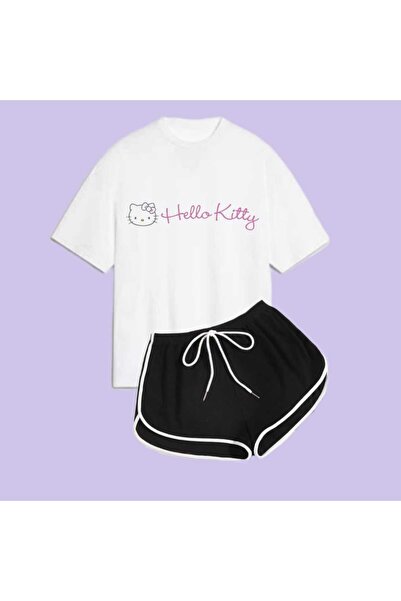 Elvino Set de tricou cu pantaloni scurți Pinterest dublu imprimat Disneyland