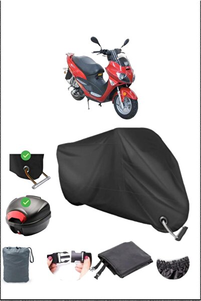 Breen Black Asia as 150 t 6A Rear Bag Lock Compatible Waterproof Canvas (Moto...