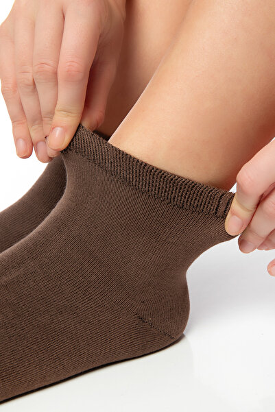 SAYSEZ 5-Piece Colorful Bamboo Women's Socks - Half Socks, Seamless, Premium Boxed