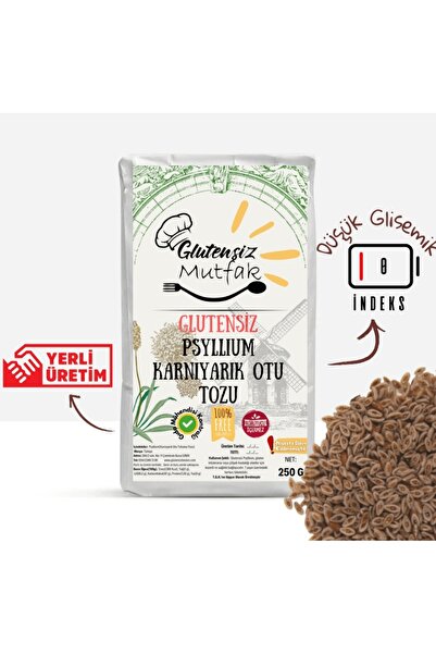 Nova GLUTENSİZ MUTFAK KARNIYARIK OTU TOZU (PSYLLİUM) 250 G