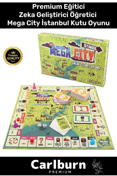Carlburn Premium Eğitici Zeka Geliştirici Öğretici Eğlence Emlak Gayrimenkul ...