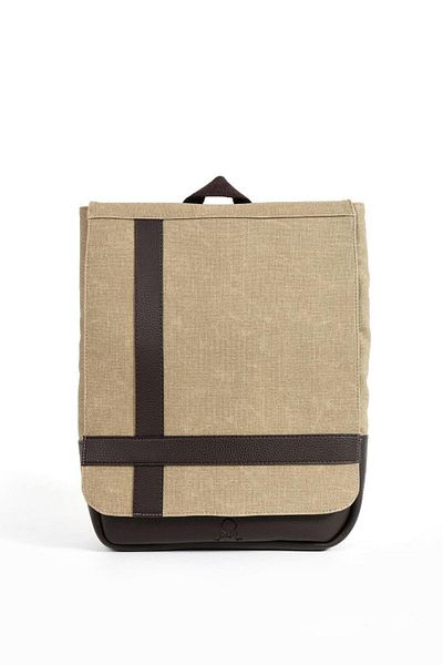 Baginn Men's Backpack 35*22 cm Canvas Fabric Business Backpack with Laptop Compartment School Bag Mega Bag