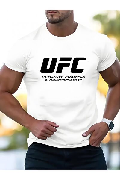 GALASHOP Ufc Erkek T-shirt %100 pamuklu