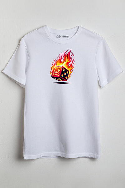 Merch&ice Kockice sreće Štampano Unisex T-shirt