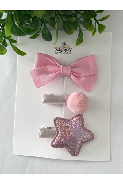 my baby’s world bebek çocuk mağzası Set de catarame cu cleme pentru fete Pambe